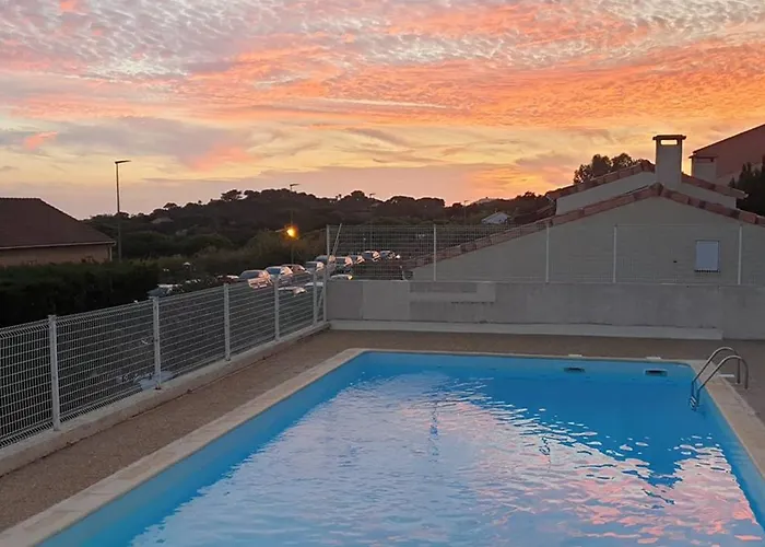 Lejlighed A Giens Avec Terrasse, Piscine Et Parking - Fr-1-335-193