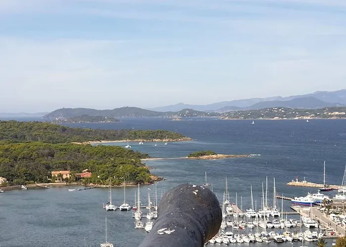 A Giens Avec Terrasse, Piscine Et Parking - Fr-1-335-193 Lejlighed *